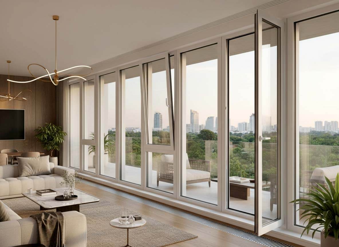 uPVC Tilt 'n' Turn Windows