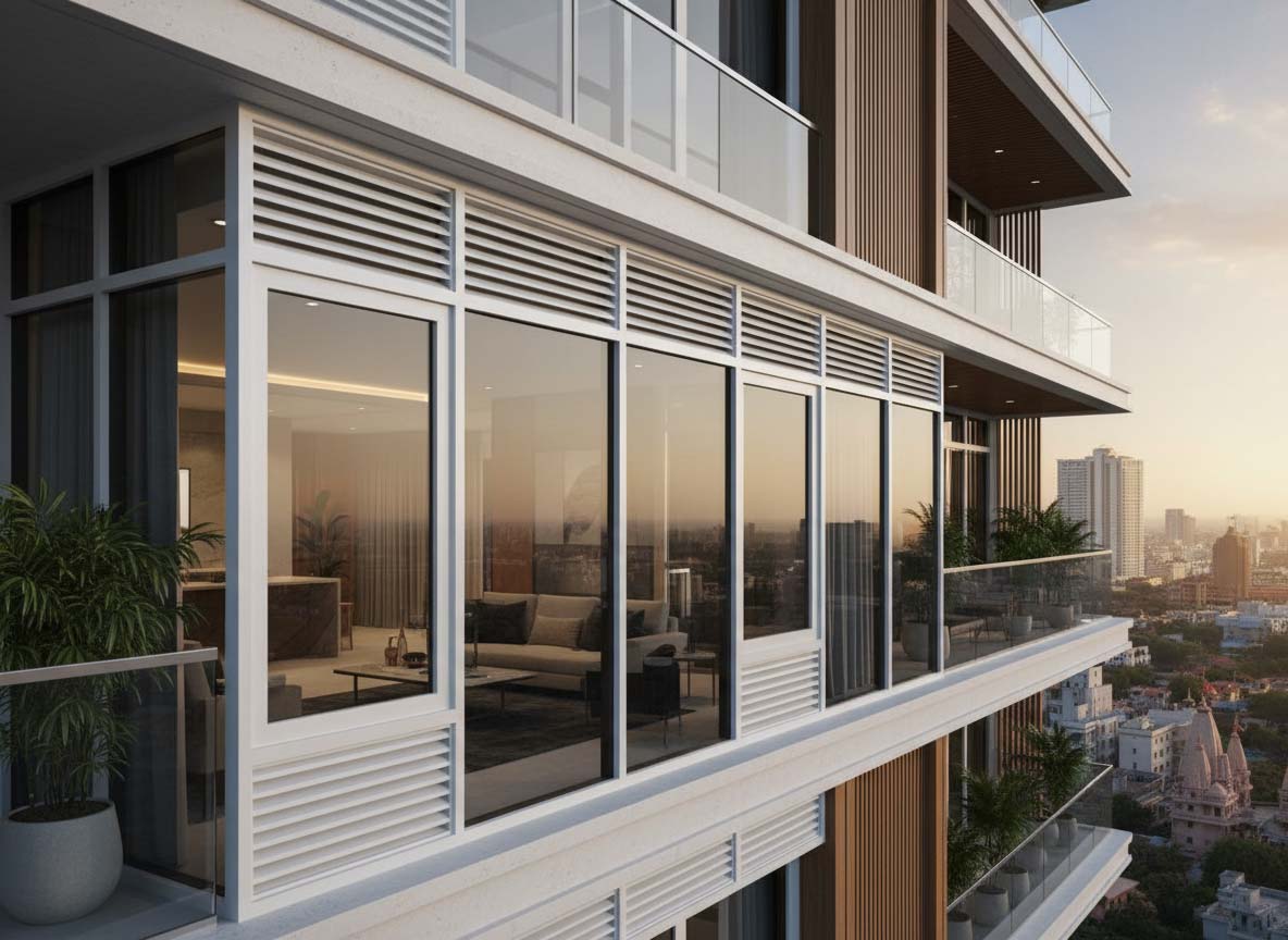 Ventilator window installation