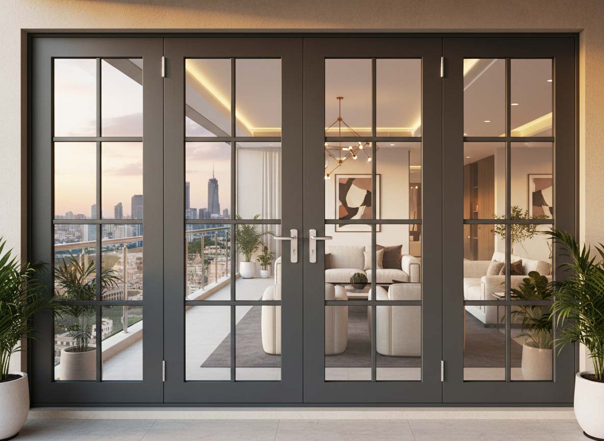 French door installation