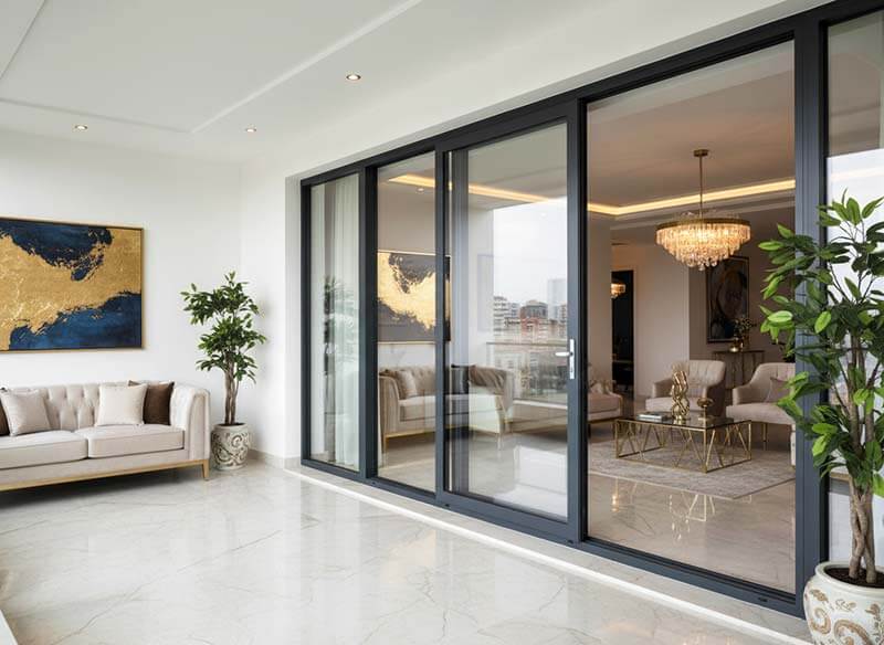 Sliding door installation